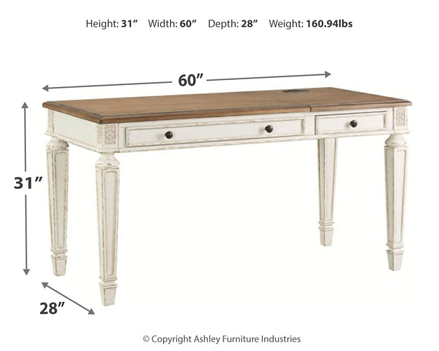 Ashley Express - Realyn Home Office 2 Desks