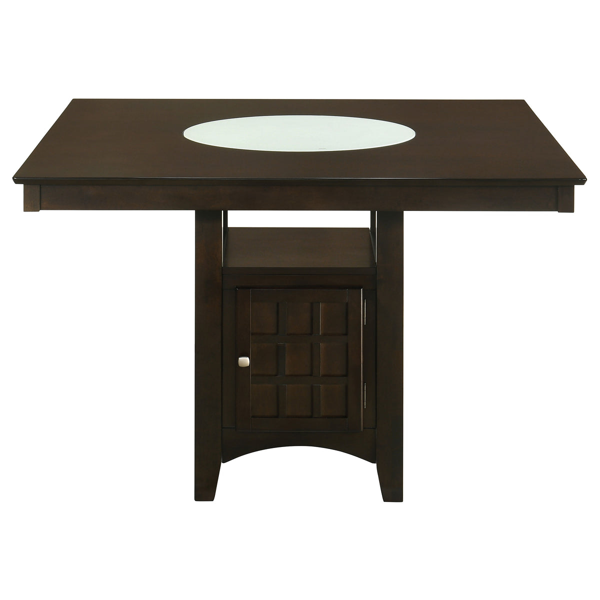 Gabriel 7-Piece Upholstered-Back Counter Height Dining Set Cappuccino