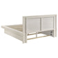 Jessica 4-piece Eastern King LED Bedroom Set Snow White
