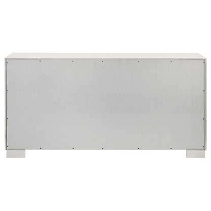 Jessica 6-drawer Dresser Snow White