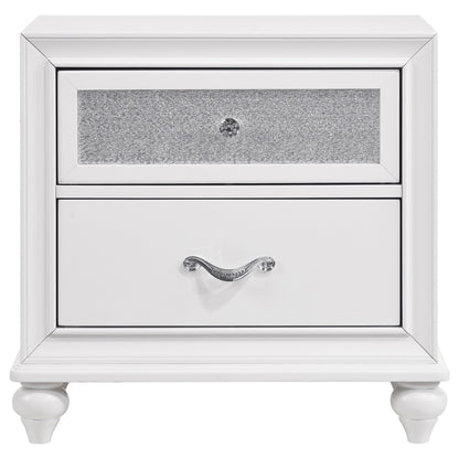 Barzini 5-piece California King Bedroom Set White