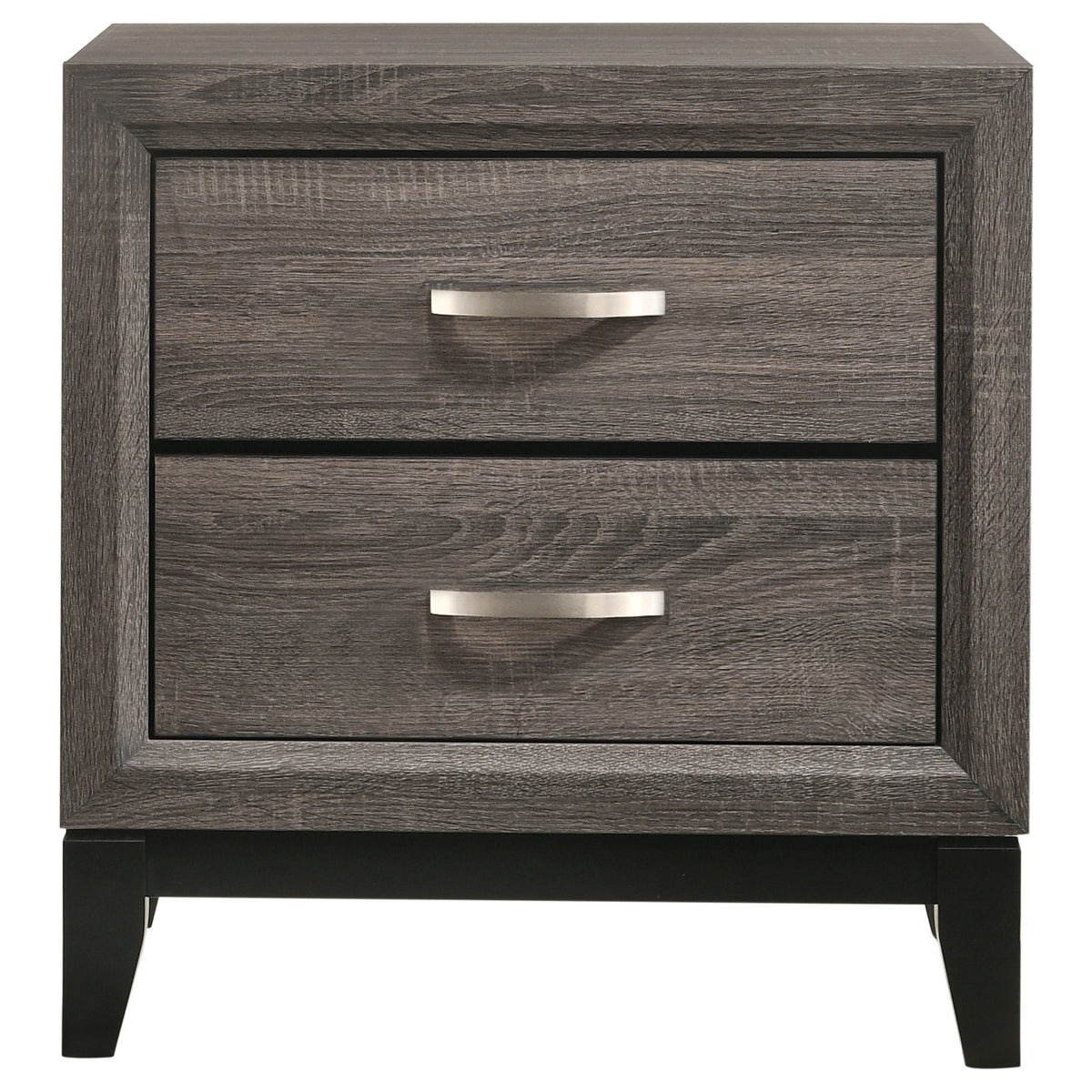 Watson Four-piece Full Bedroom Set Grey Oak