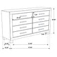 Woodmont 4-piece California King Bedroom Set Golden Brown