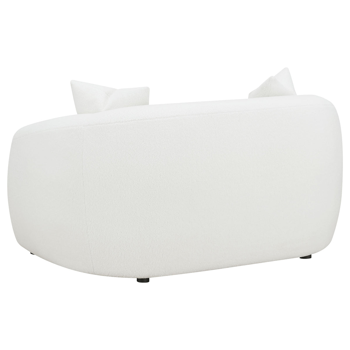 Isabella 3-piece Sherpa Upholstered Sofa Set Natural