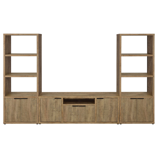 Tabby 3-Piece Entertainment Center for a TV up to 65 Inches Mango