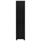 Jupiter 3-shelf Engineered Wood Media Tower Black