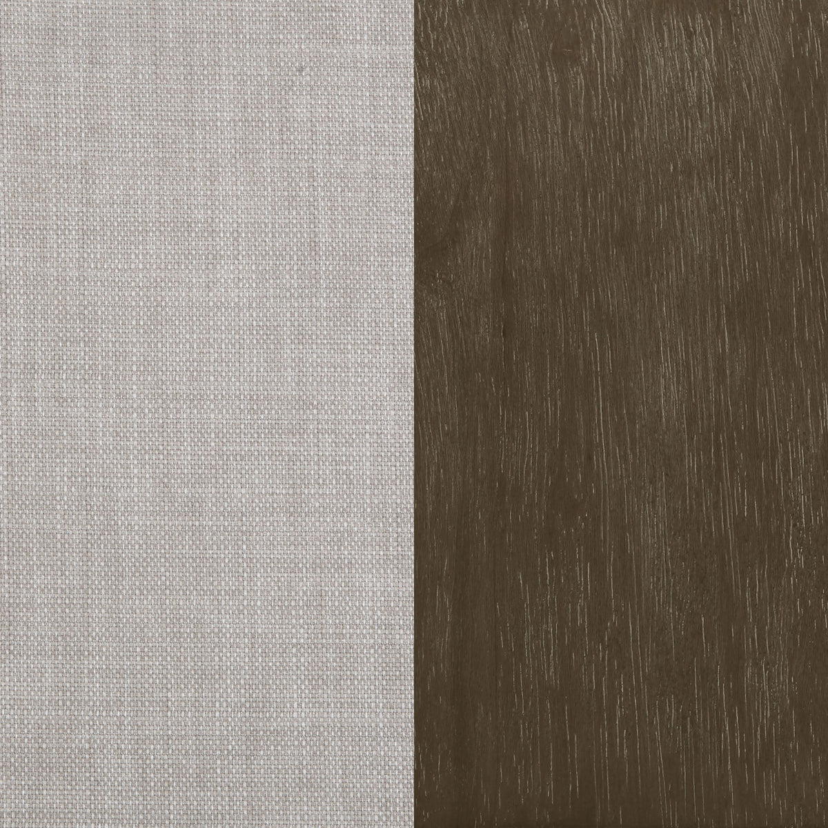 Blanchett Upholstered Bobbin Accent Chair Beige and Distressed Brown