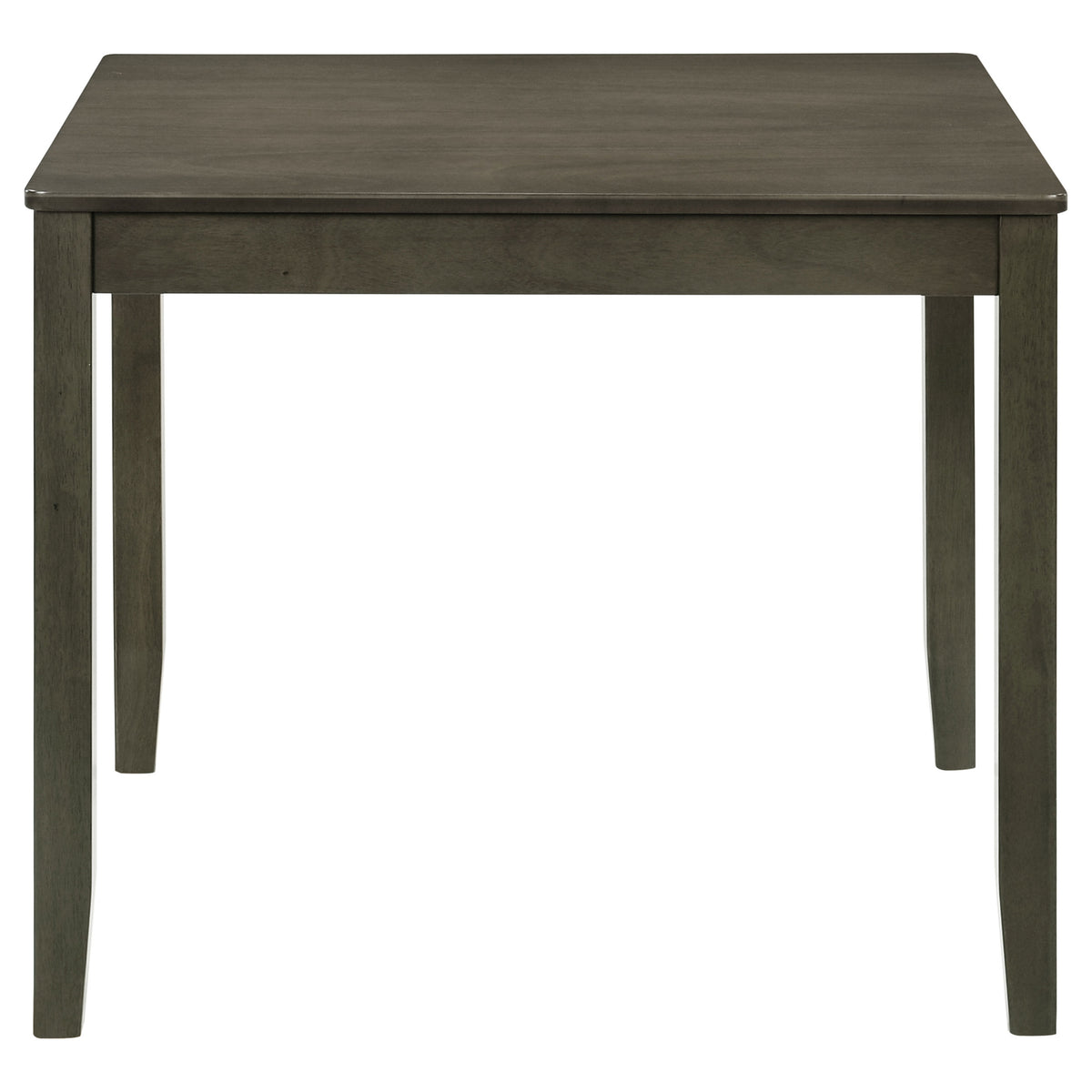 Parkwood 5-piece Square Dining Table Set Dark Ash Brown