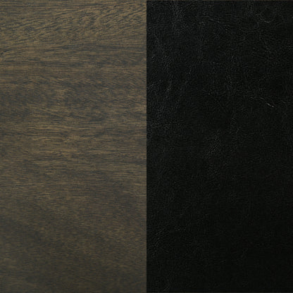 Parkwood 5-piece Square Dining Table Set Dark Ash Brown