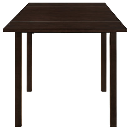 Kelso 3-piece Drop Leaf Dining Table Set Cappuccino and Beige