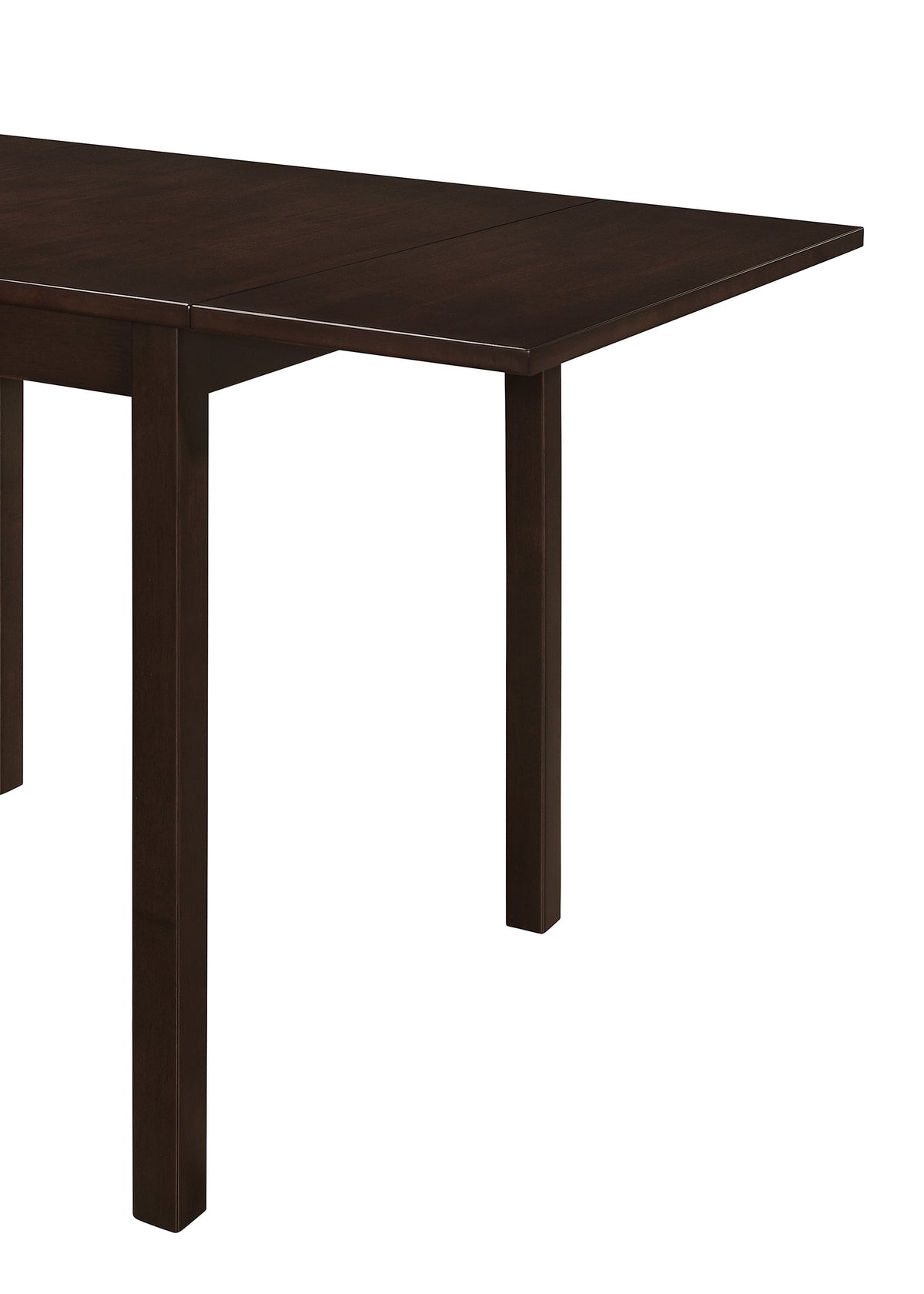 Kelso 3-piece Drop Leaf Dining Table Set Cappuccino and Beige
