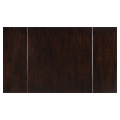 Kelso 3-piece Drop Leaf Dining Table Set Cappuccino and Beige