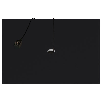Carrillo LED 4-Shelf Glass Curio Display Cabinet Black