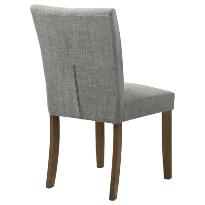 Paxton Upholstered Dining Side Chair Grey (Set of 2)