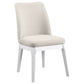 Carissa Upholstered Dining Side Chair Beige (Set of 2)