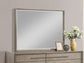 Durango Dresser Mirror Taupe Oak