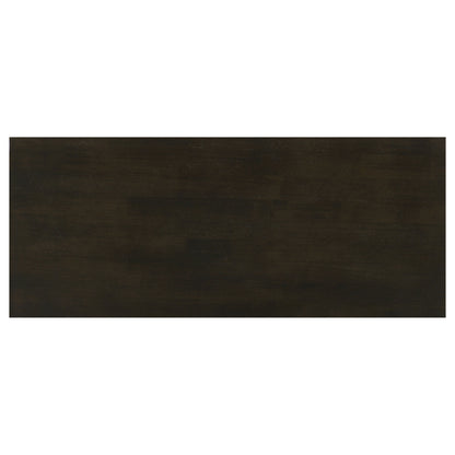 Rachelle 2-shelf Wood Entryway Console Table Dark Merlot