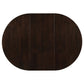 Gabriel 7-piece Extension Leaf Dining Table Set Cappuccino