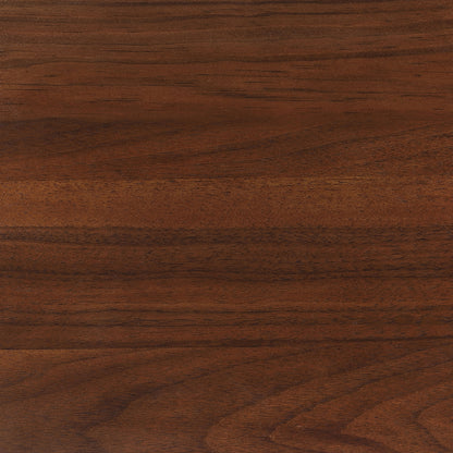 Robyn Wood Full Platform Bed Dark Walnut