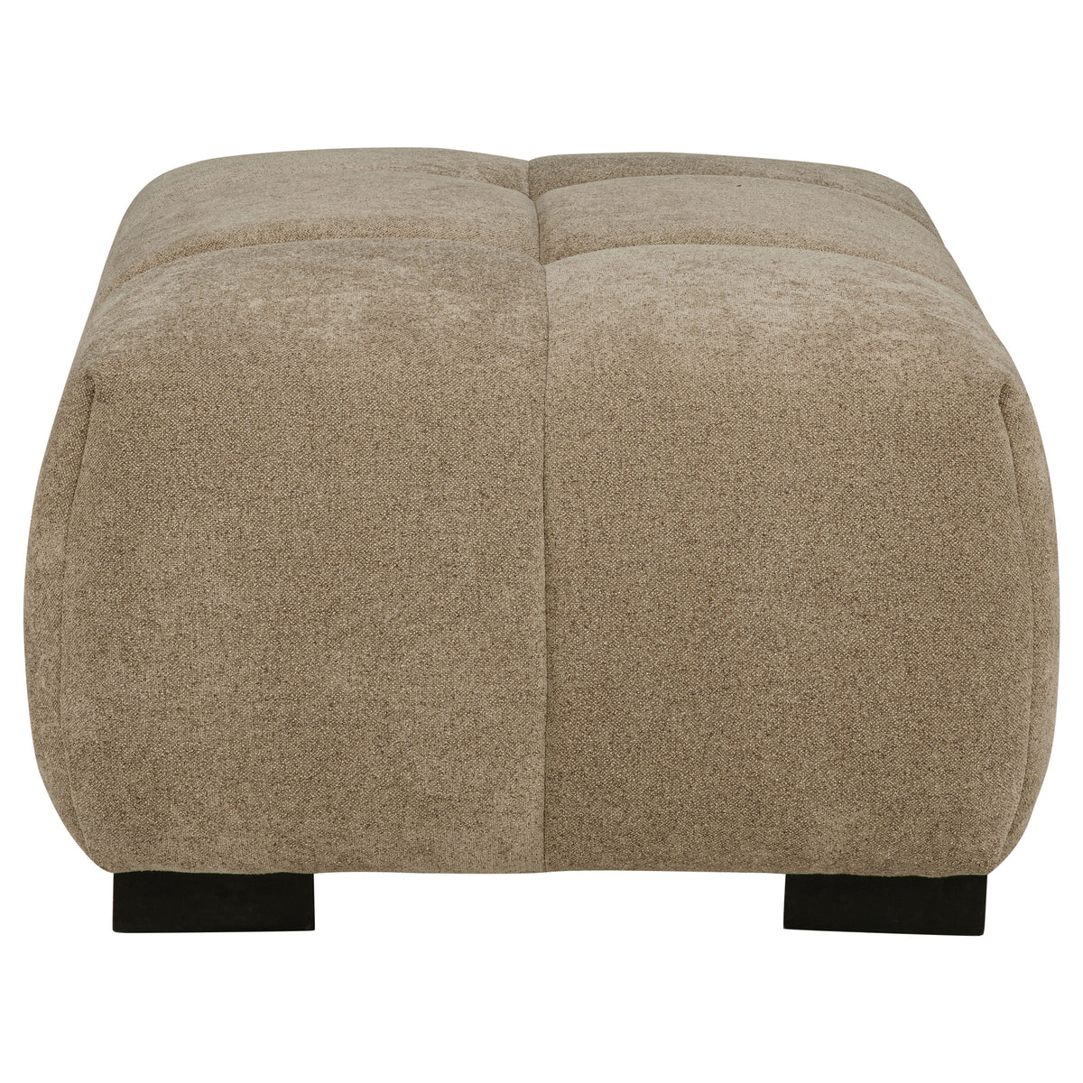 Octavia Tufted Upholstered Rectangular Ottoman Camel