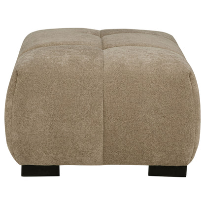 Octavia Tufted Upholstered Rectangular Ottoman Camel
