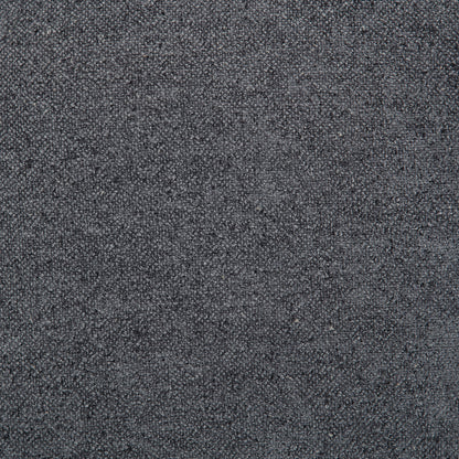 Octavia Tufted Upholstered Rectangular Ottoman Charcoal Grey