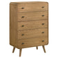 Robyn 5-piece Full Bedroom Set Light Ash