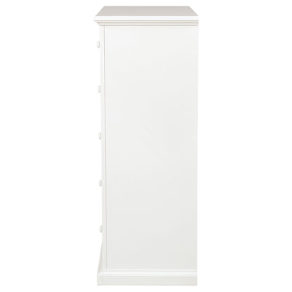 Sumerlin 6-drawer Bedroom Chest of Drawers White