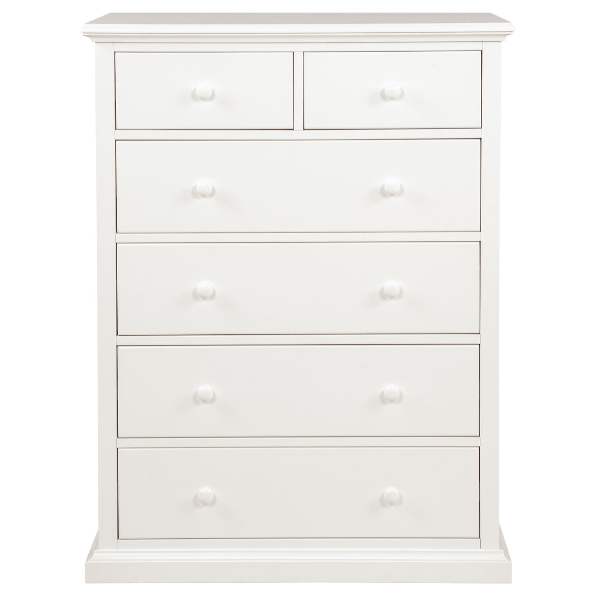 Sumerlin 6-drawer Bedroom Chest of Drawers White