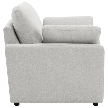 Collins Upholstered Power Recliner Chair Grey
