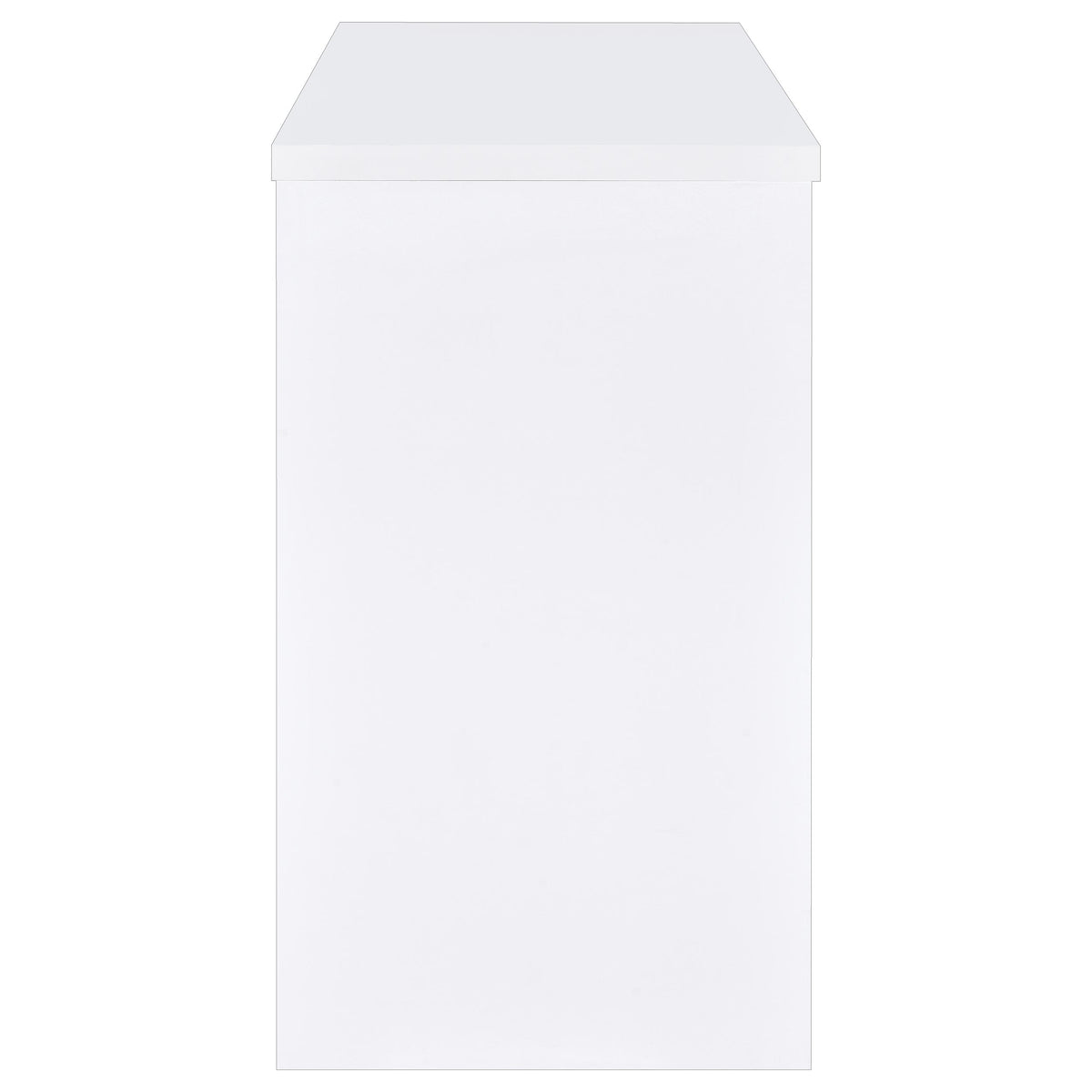 Topanga Engineered Wood Freestanding Home Bar White