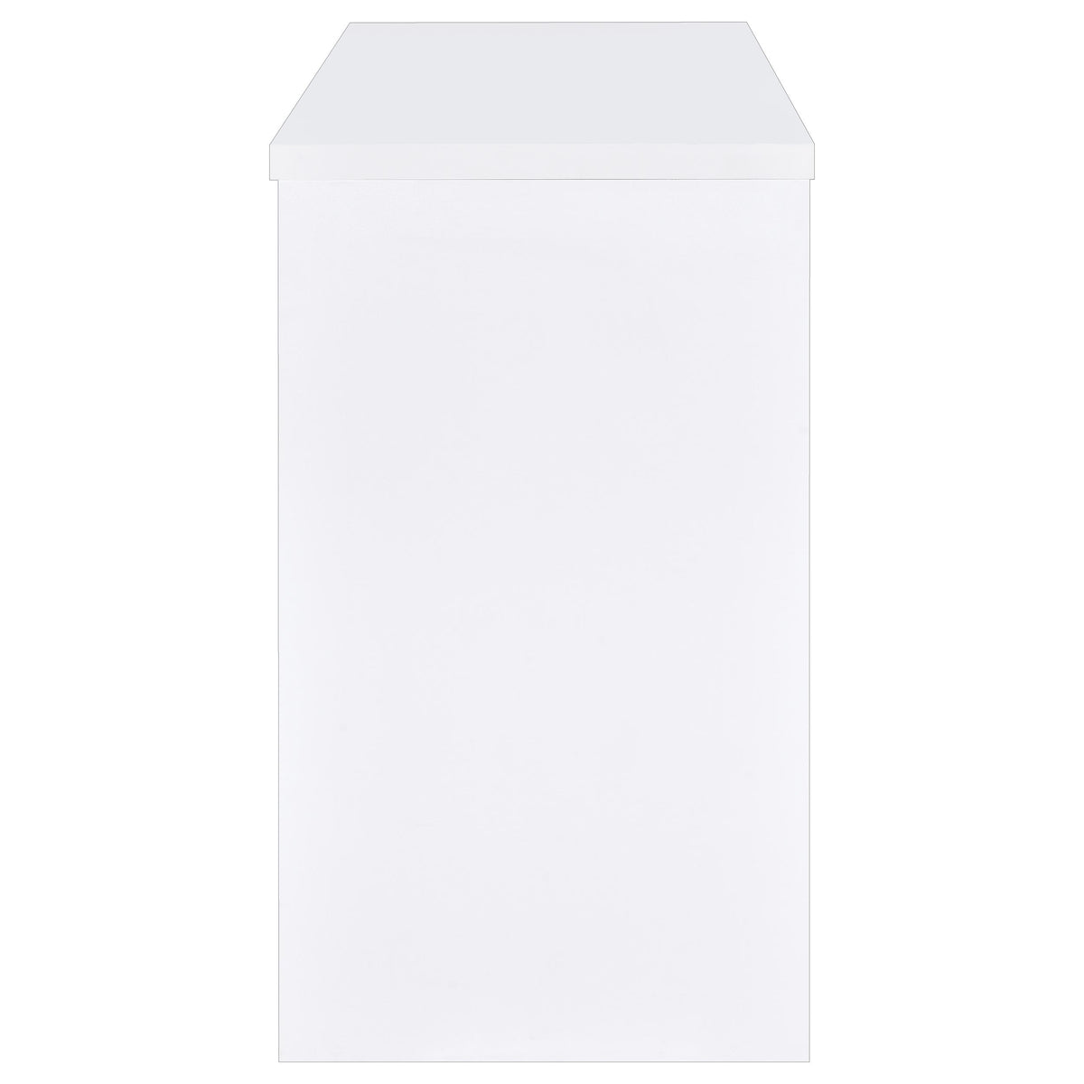 Topanga Engineered Wood Freestanding Home Bar White