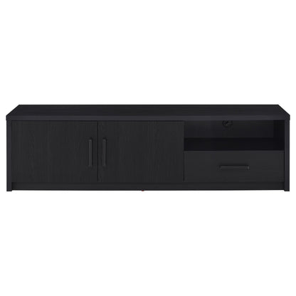 Murray 70-inch 2-door TV Stand Media Console Black