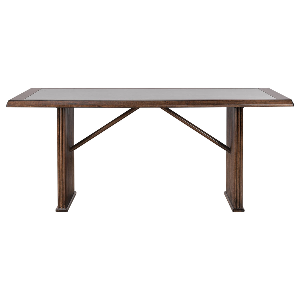 Sherwood 5-piece Rectangular Dining Table Set Brown