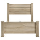 Oakglen 55-inch Queen Panel Bed Weathered Oak