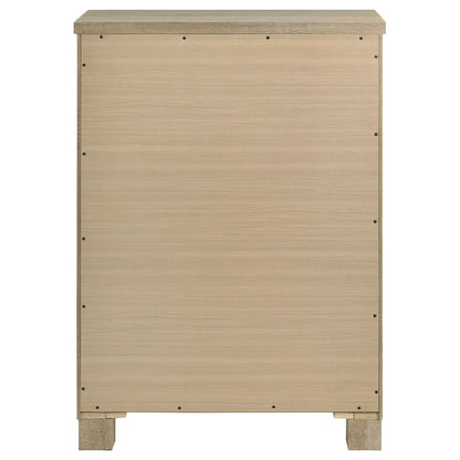 Oakglen 5-drawer Bedroom Chest of Drawers Weathered Oak