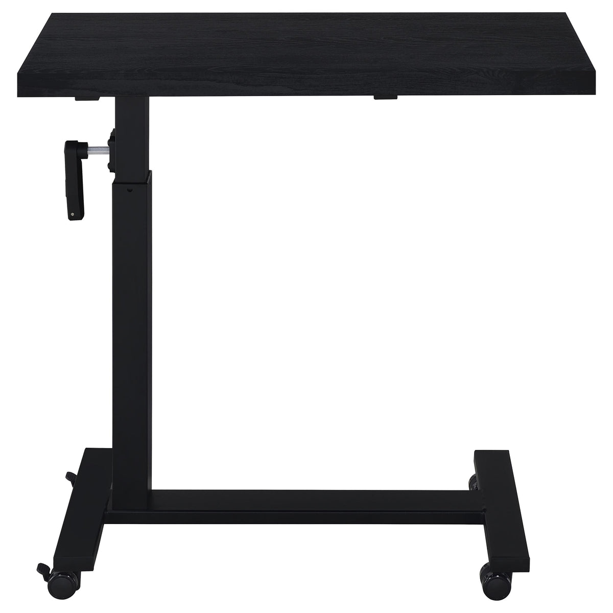 Westpark Height Adjustable Mobile Bedroom C-Table Black
