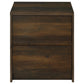 Westpark 2-drawer Nightstand LED Lights and USB Dark Pine