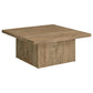 Devar 2-piece Square Coffee and End Table Set Mango