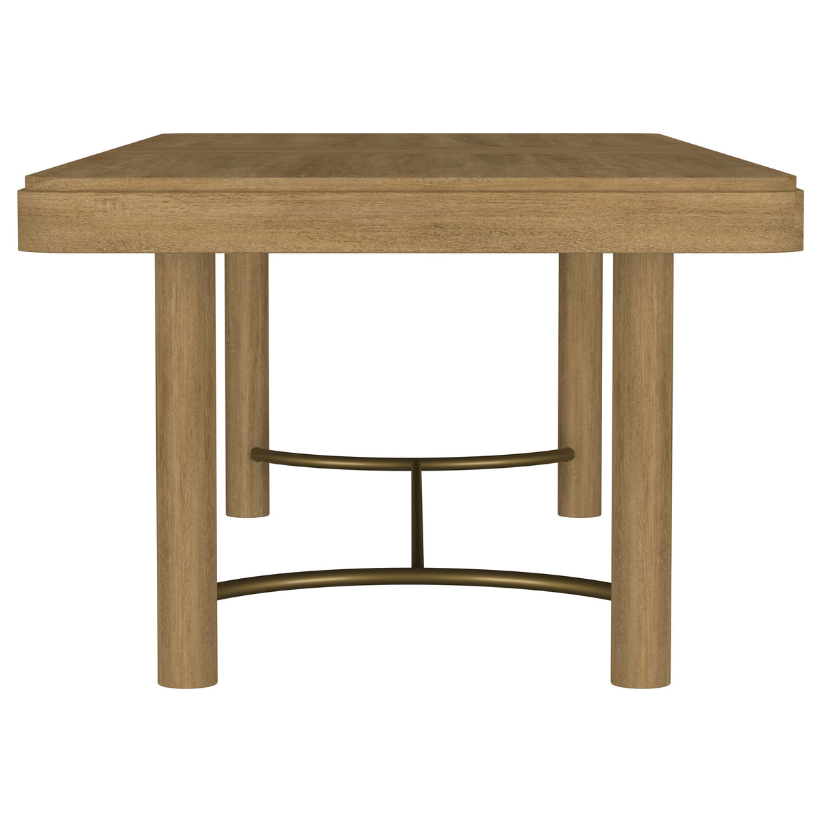 Arini 7-piece Extension Leaf Dining Table Set Sand Wash