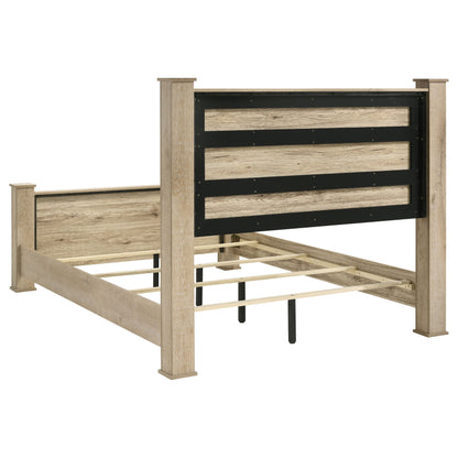 Oakglen 5-piece California King Bedroom Set Weathered Oak