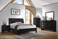 Briana 2-drawer Nightstand Black