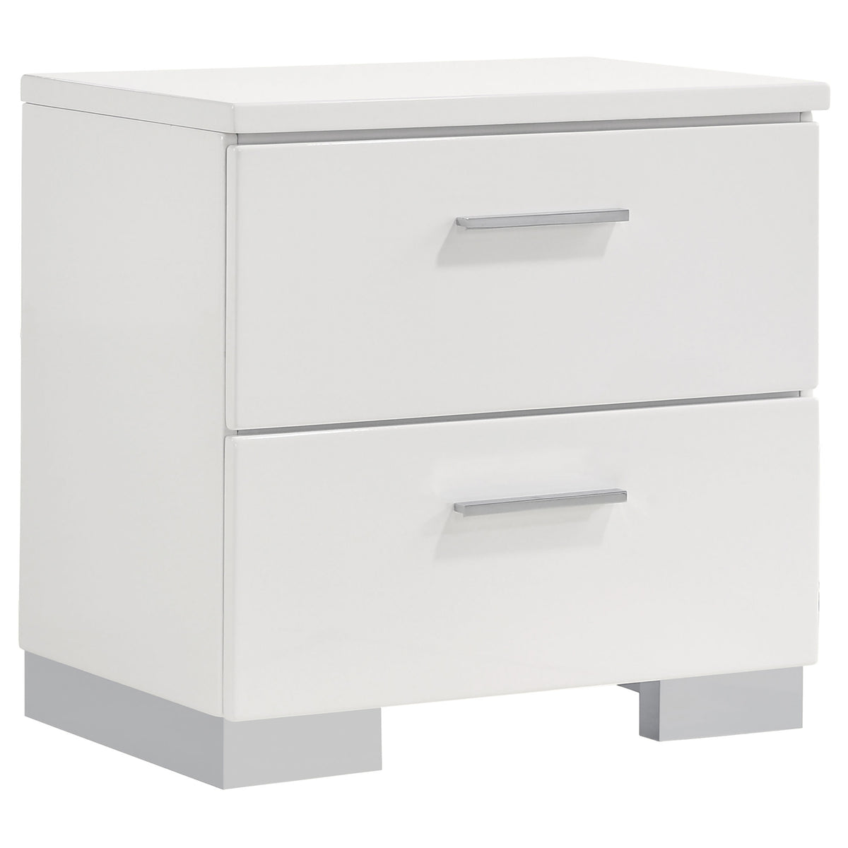Felicity 5-piece California King Platform Bedroom Set White