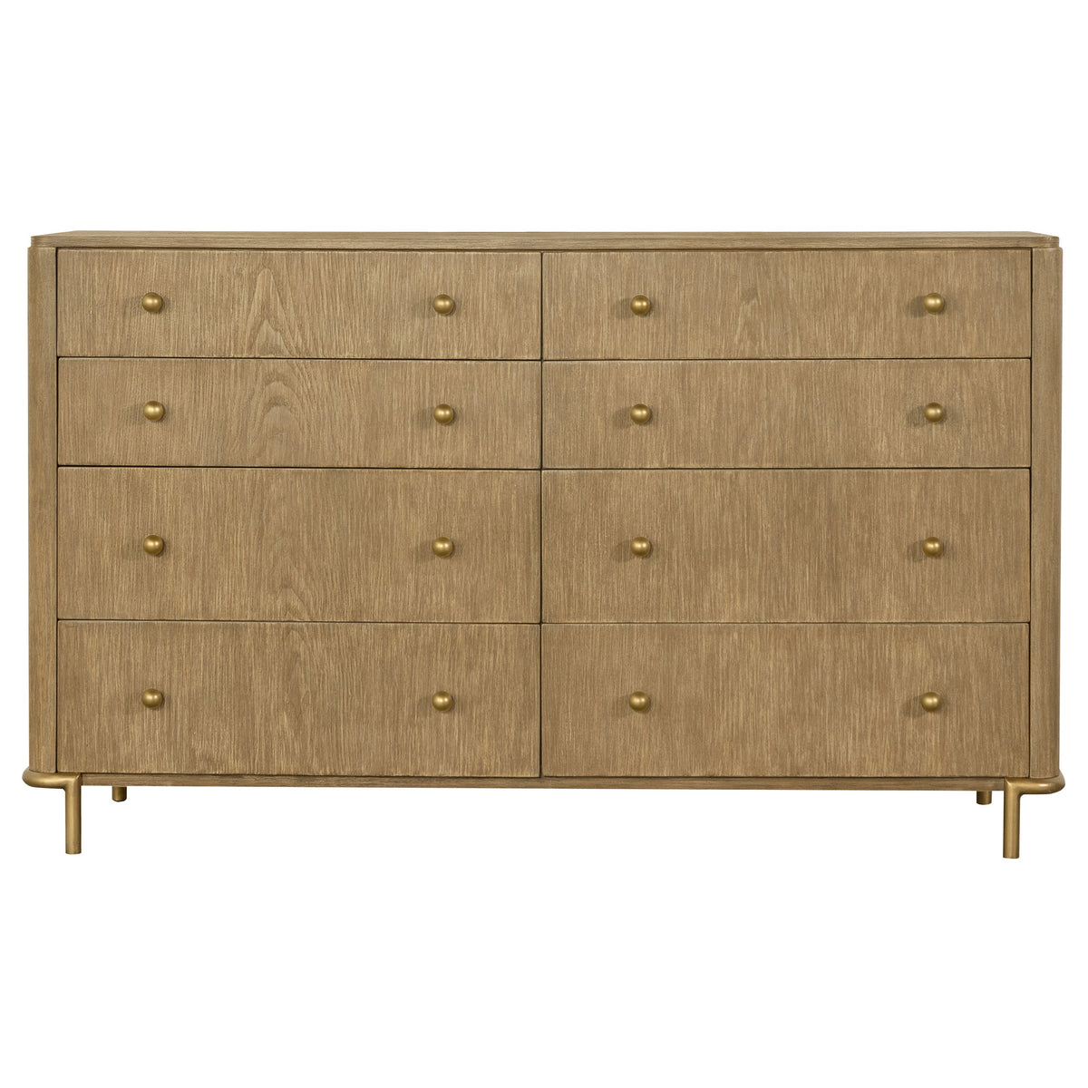 Arini 4-piece Queen Bedroom Set Cream and Sand Wash