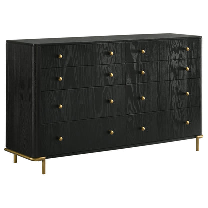 Arini 4-piece California King Bedroom Set Cream and Black