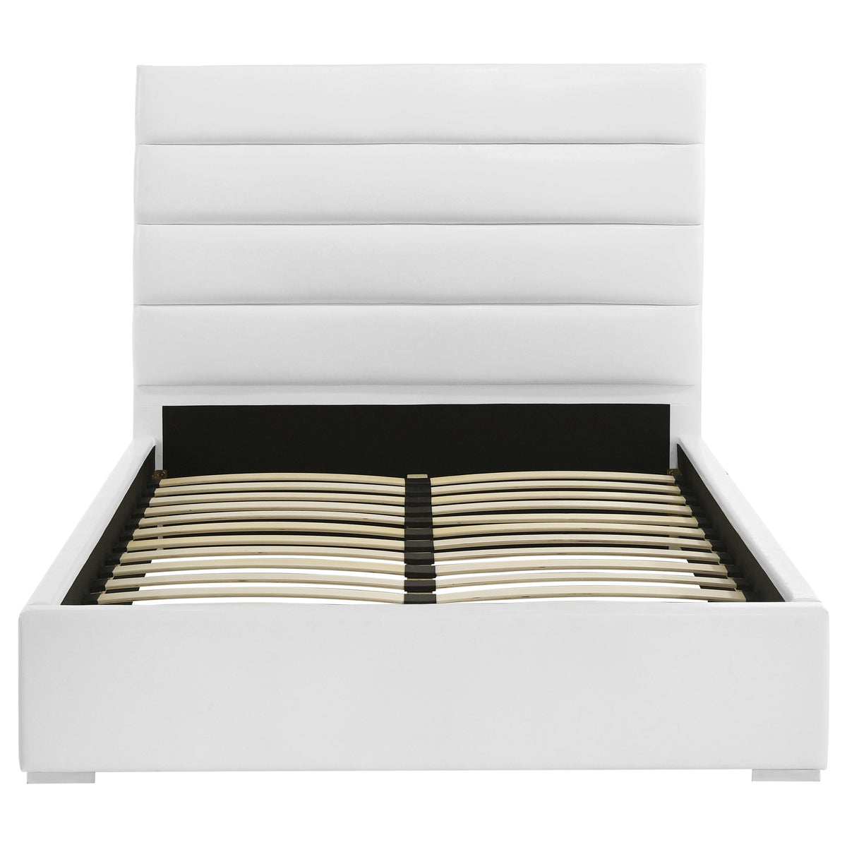 Felicity 53-inch Upholstered Twin Platform Bed White