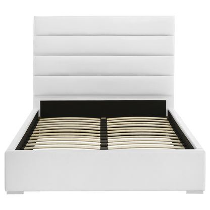 Felicity 53-inch Upholstered Twin Platform Bed White