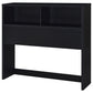 Westpark 3-piece Full Bedroom Set Bookcase Headboard Black