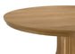 Hartville 7-piece Round Dining Table Set Natural Light Brown
