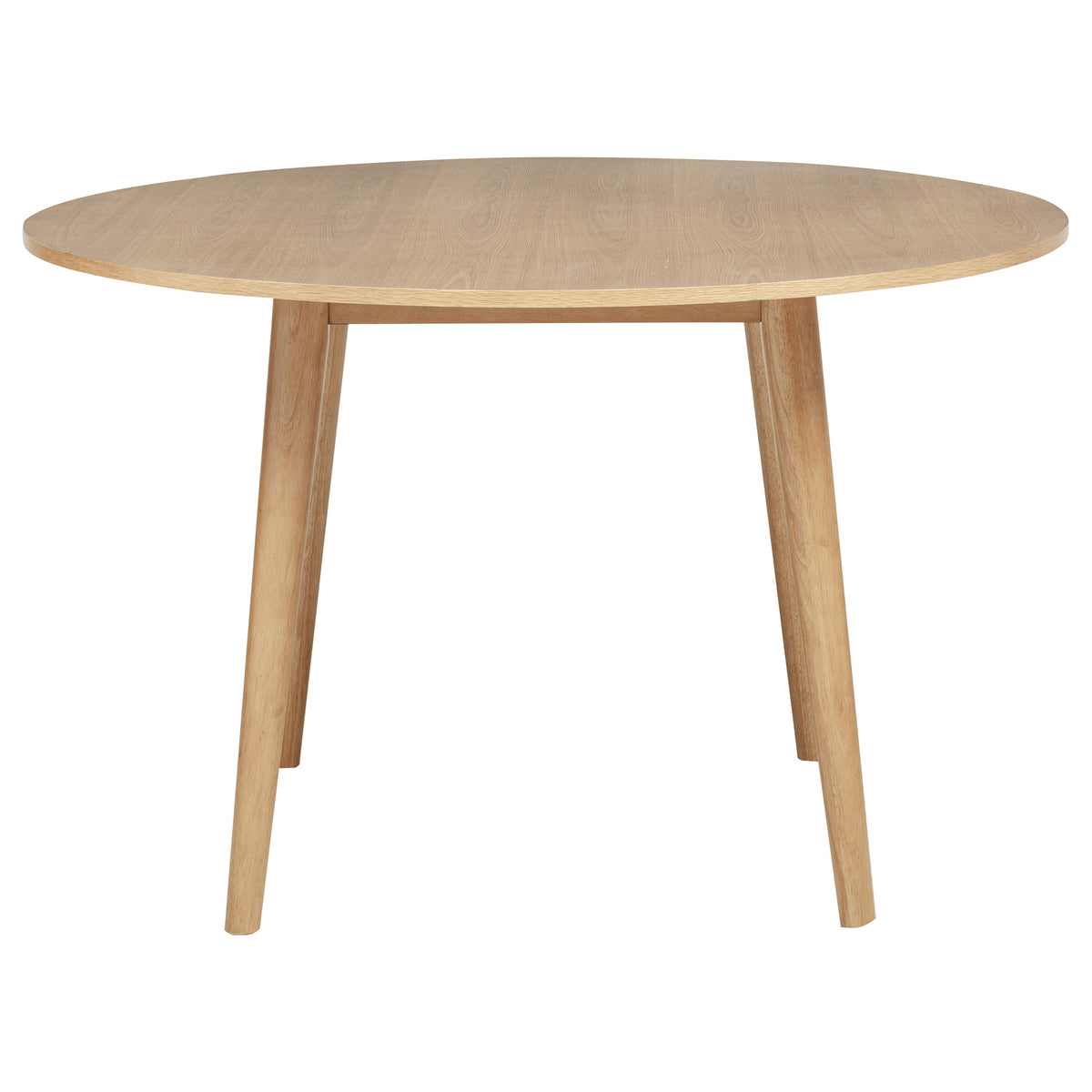 Andrews 48-inch Round Wood Dining Room Table Light Ash